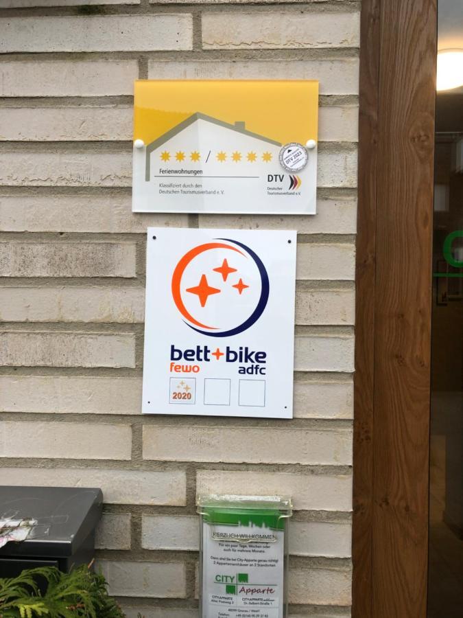 City Apparte Exklusiv - Direkt Am Antonius-Hospital - Stilvoll Wohnen Im Herzen Von Gronau Gronau  Bagian luar foto